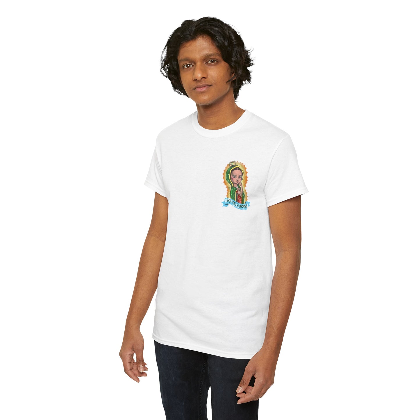 Lupita la Virgencita Double Sided Cotton Tee