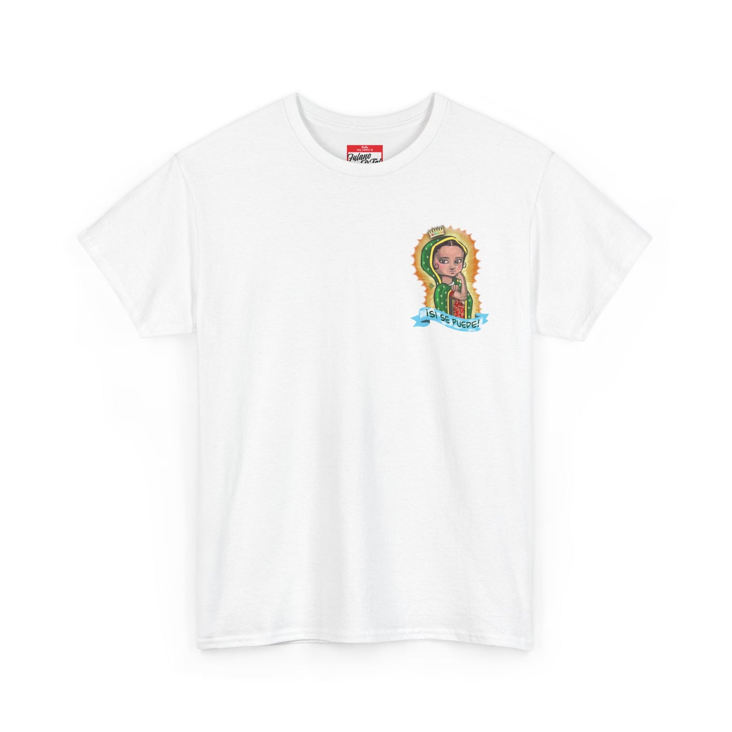 Lupita la Virgencita Double Sided Cotton Tee