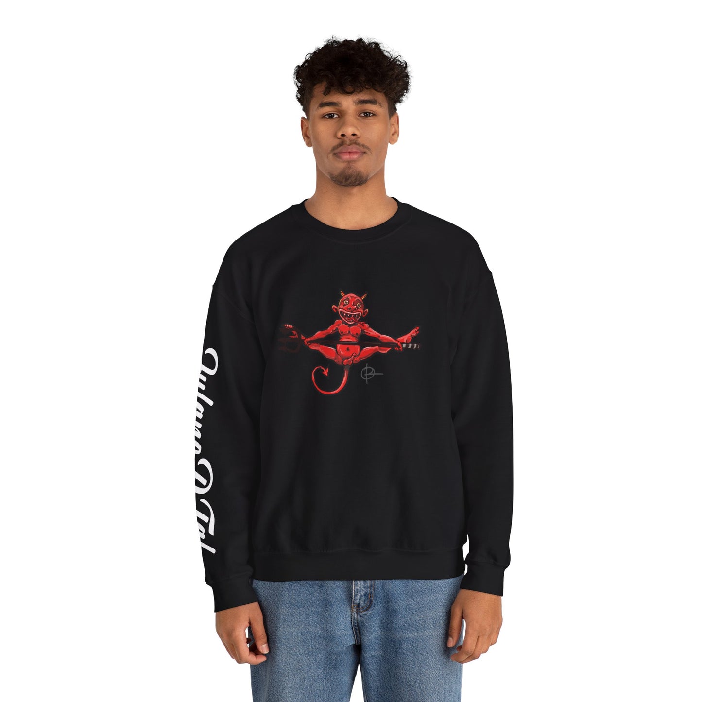 Double sided, Raise Hell/Toe Touch Diablito Unisex Sweatshirt