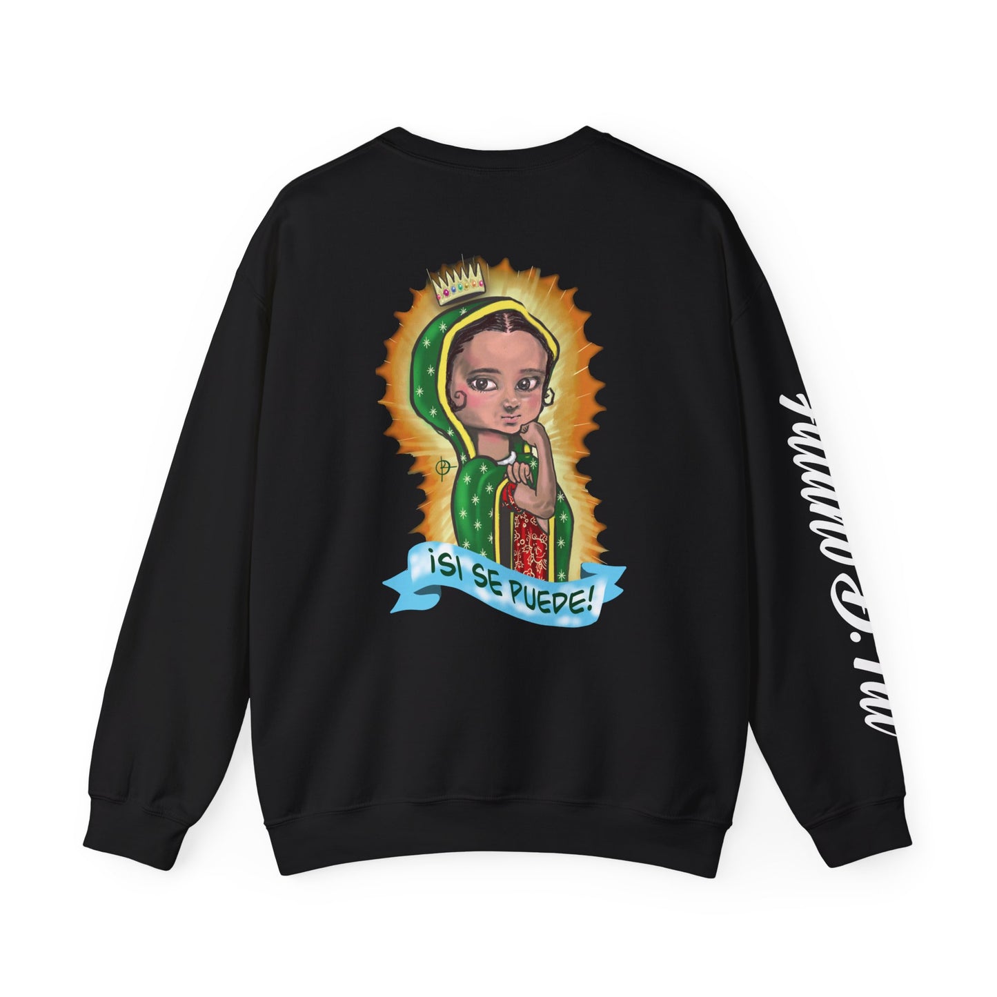 Double Sided Lupita la Virgencita Unisex Sweatshirt