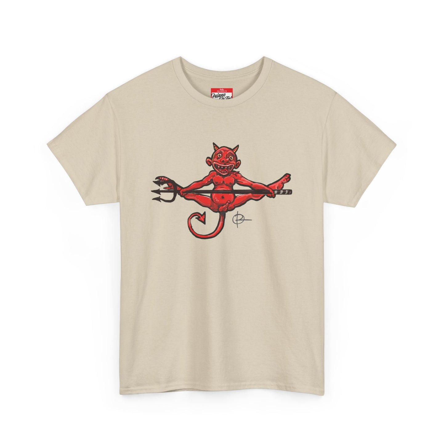 Double Sided Raise Hell/ Toe Touch Diablito Cotton Tee