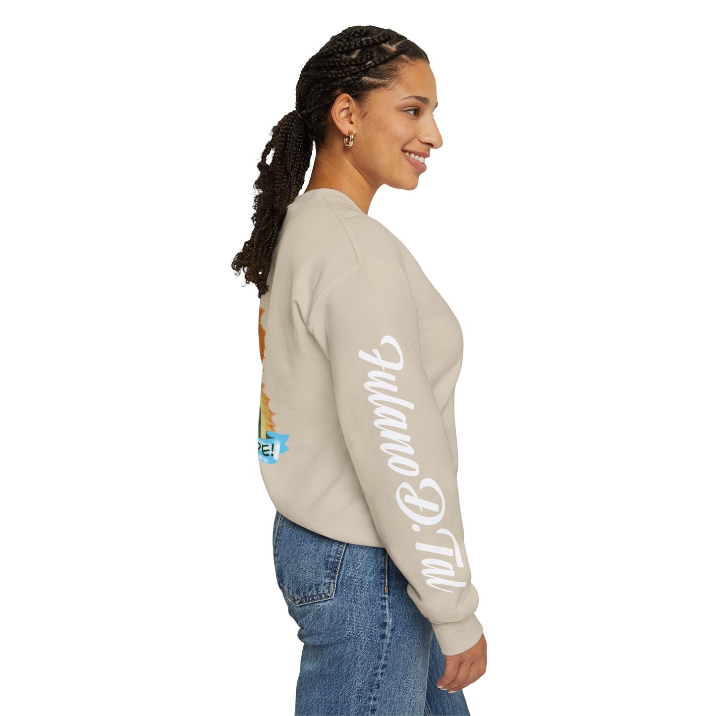 Double Sided Lupita la Virgencita Unisex Sweatshirt