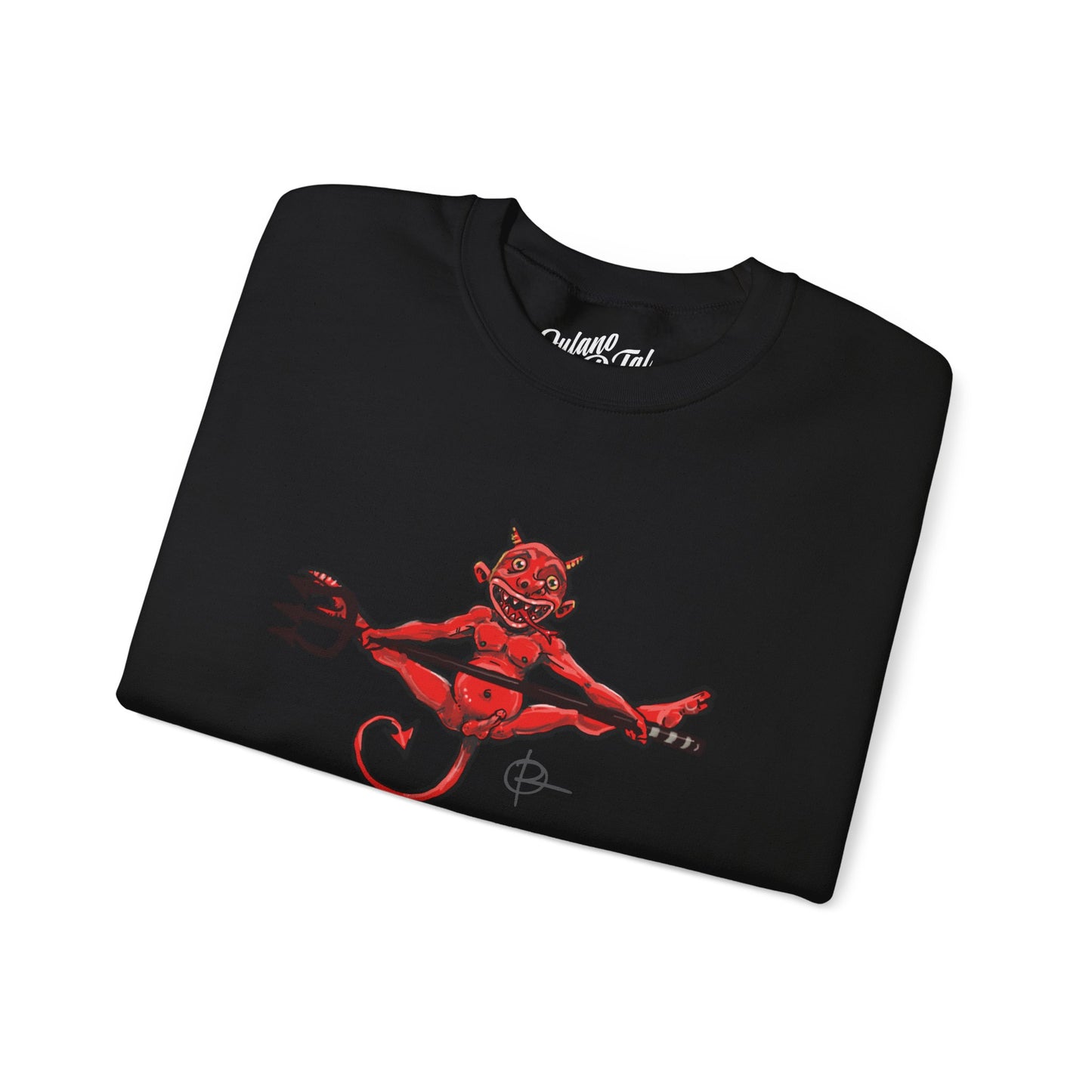 Double sided, Raise Hell/Toe Touch Diablito Unisex Sweatshirt