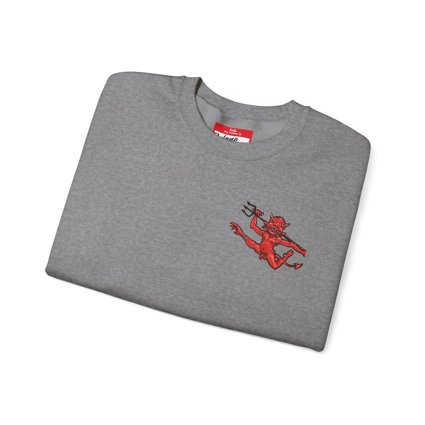Double sided Contortionist/Herkey Diablito Unisex Sweatshirt
