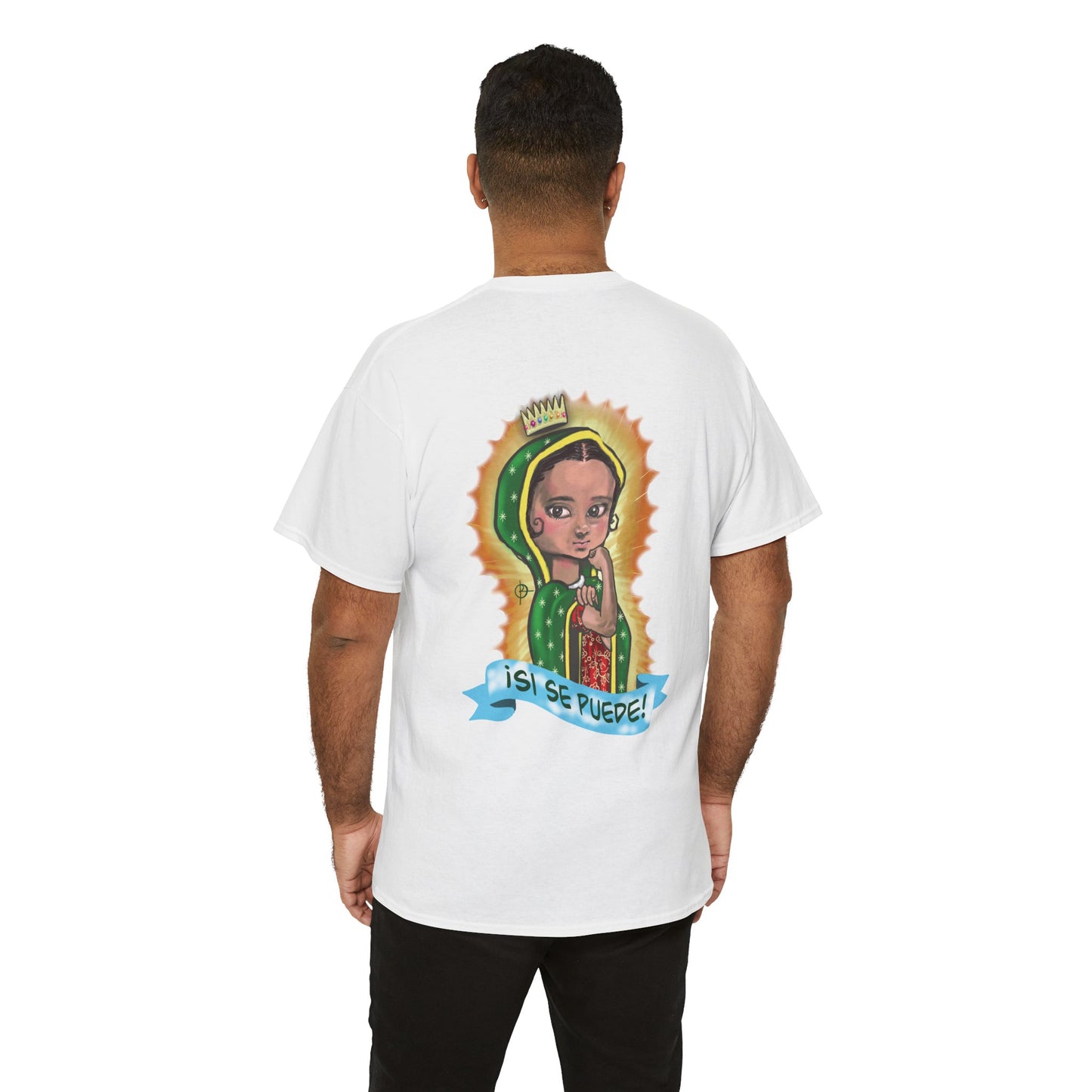 Lupita la Virgencita Double Sided Cotton Tee