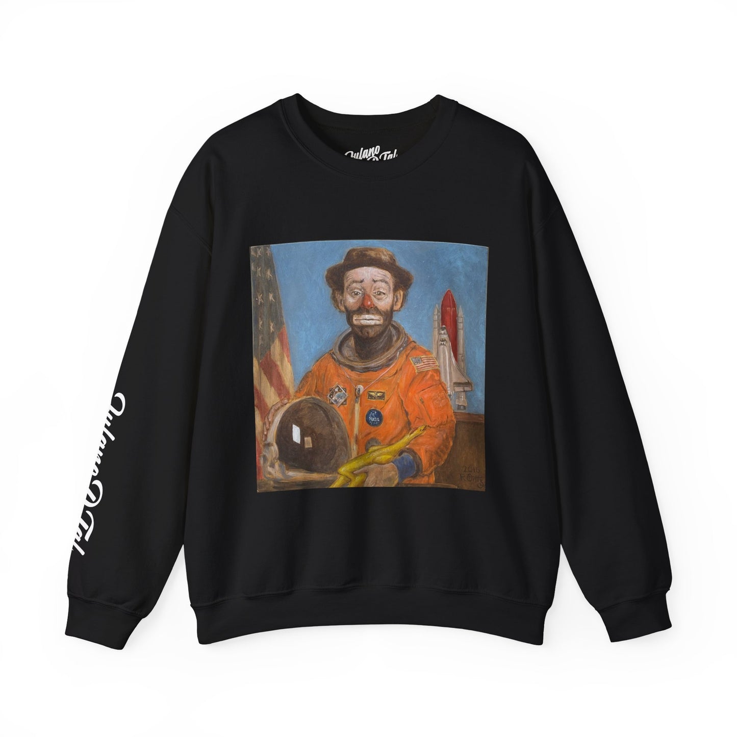 Clown Astronaut Unisex Sweatshirt